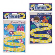 CLEVER KIDZ MAGNETIC REWARD CHART 2 ASST.