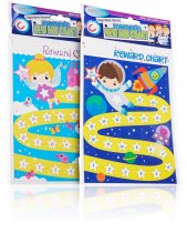 CLEVER KIDZ MAGNETIC REWARD CHART 2 ASST.