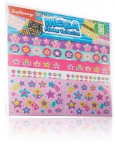 EMOTIONERY PKT.300 MEGA STICKER COLLECTION 5 ASST.