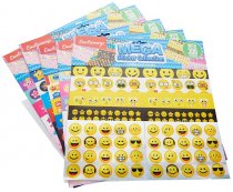 EMOTIONERY PKT.300 MEGA STICKER COLLECTION 5 ASST.