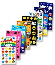 EMOTIONERY MINI MEGA STICKER BOOK COLLECTION 8 ASST CDU