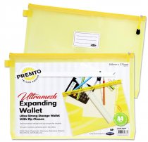 PREMTO NEON B4+ ULTRAMESH EXPANDING WALLET - YELLOW SQUASH