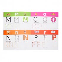 ORMOND A4 14PG WIPE CLEAN ACTIVITY BOOK W/PEN - ALPHABET