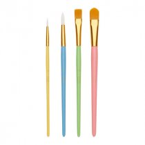 ICON PKT.4 NYLON PAINT BRUSHES