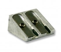 PREMIER OFFICE TWIN HOLE METAL PENCIL SHARPENER