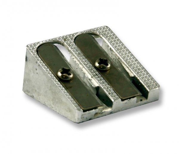 PREMIER OFFICE TWIN HOLE METAL PENCIL SHARPENER