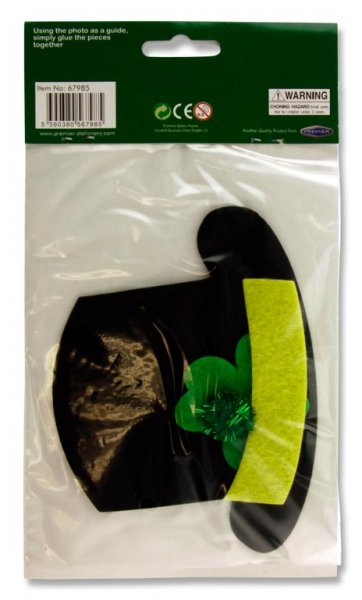 CRAFTY BITZ MAKE A...KIT - LEPRECHAUN HAT