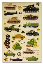 EMOTIONERY 250+ STICKER BOOK - MILITARY