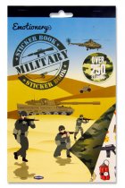 EMOTIONERY 250+ STICKER BOOK - MILITARY