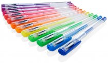 PRO:SCRIBE PKT.12 GELPOINT SCRIPT GEL PENS - NEON COLLECTION