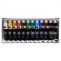 ICON BOX 12x12ml ACRYLIC PAINTS