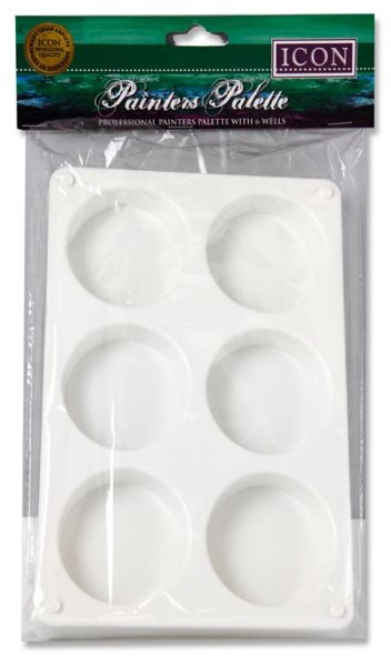 ICON CRAFT PLASTIC PAINT PALETTE