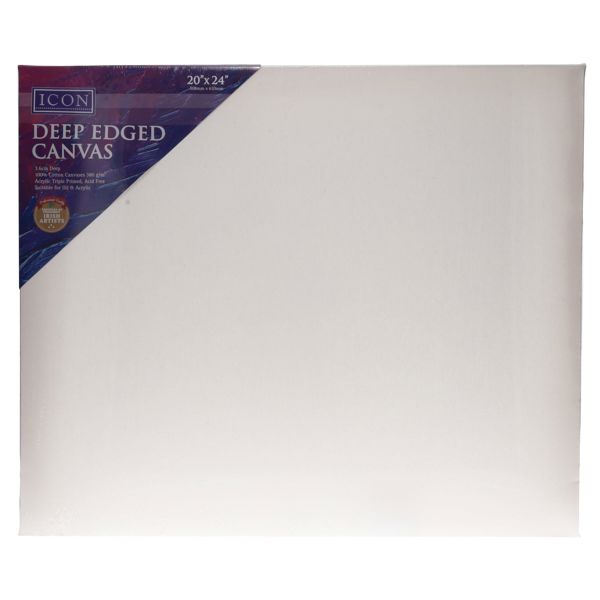 ICON DEEP EDGED CANVAS 380gm2 - 20"x24"