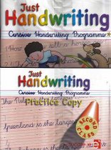 Just Handwriting Second Class CURSIVE + Practice Copy