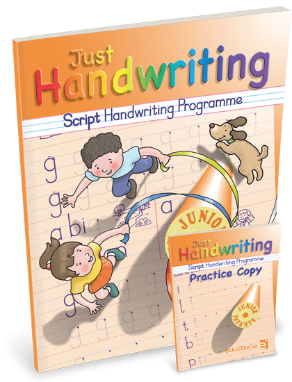 Just Handwriting Junior Infants Script + Practice Copy