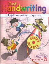 Just Handwriting Senior Infants Script + Practice Copy