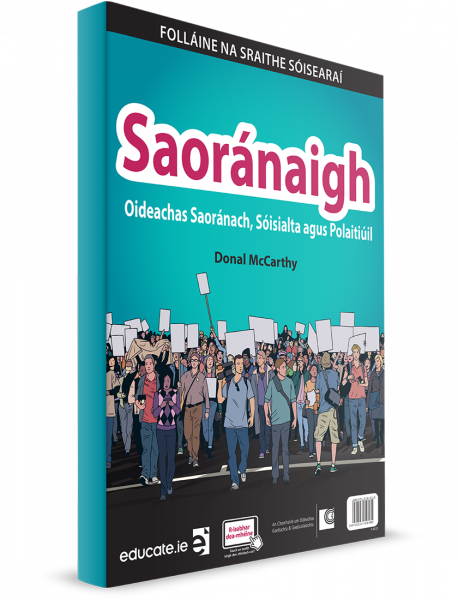 Saoránaigh (citizen - gaeilge) textbook & response journal book