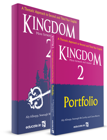 kingdom 2 textbook and portfolio SECONDHAND- OLD EDITION