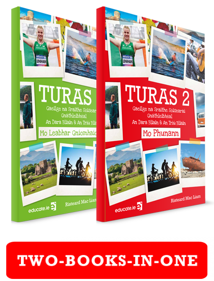 Turas 2 textbook & mo phunann/mo leabhar gníomhaíochta