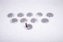 ROUND IRON FILINGS BUBBLE