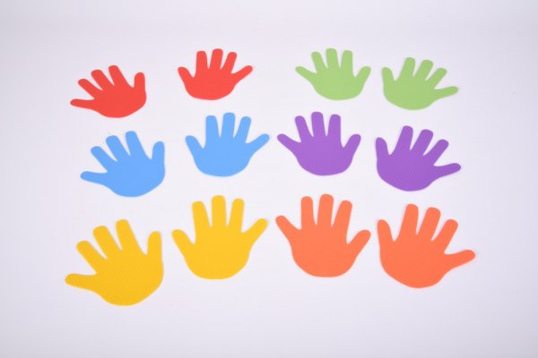 HAND MARKS- 6pairs- 6 colours
