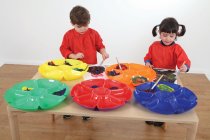 FLOWER SORTING / PAINT TRAYS various colours