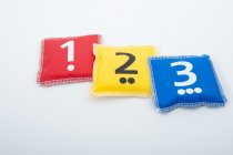 NUMBER & DOT BEAN BAGS
