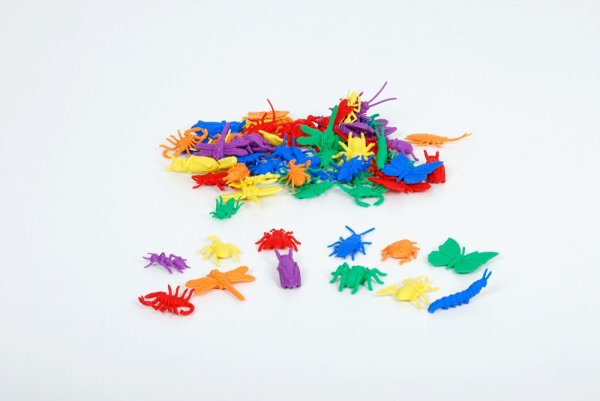 BUG COUNTERS-12pk -various colours/bugs