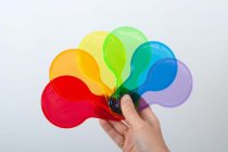 TRANSLUCENT COLOUR PADDLE SET