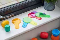 TRANSLUCENT COLOUR PADDLE SET