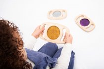 EASY HOLD GLITTER PANEL 3pk gold, silver & purple