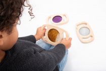 EASY HOLD GLITTER PANEL 3pk gold, silver & purple