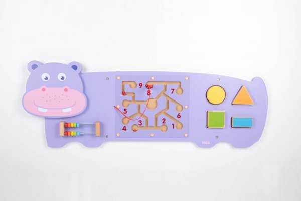 LAST ONE SALE HIPPO ACTIVITY WALL PANEL