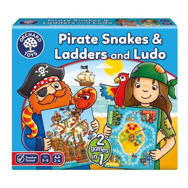 PIRATE SNAKES AND LADDERS & LUDO