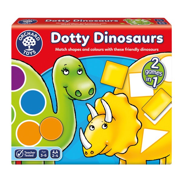 ORCHARD TOYS DOTTY DINOSAURS