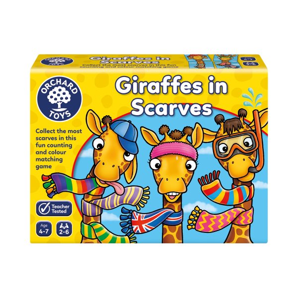 GIRAFFES IN SCARVES