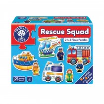 Orchard Toys RESCUE SQUAD 2 & 3 piece puzzles