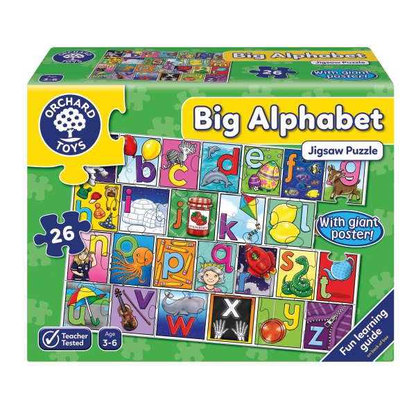 BIG ALPHABET JIGSAW