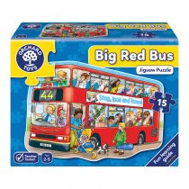 BIG RED BUS JIGSAW