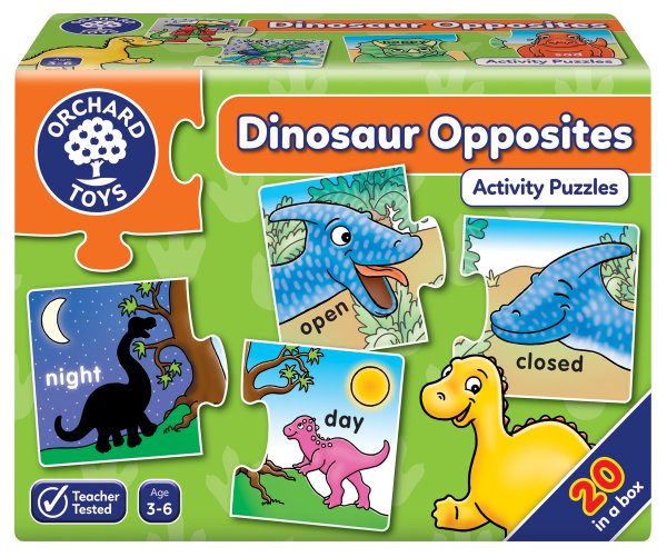 DINOSAUR OPPOSITES ACTIVITY PUZZLE