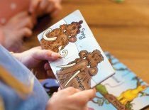 DINOSAUR OPPOSITES ACTIVITY PUZZLE