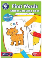 FIRST WORDS COLOURING BOOK