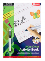 Ormond A4 14pg Wipe Clean Activity Book - Cursive