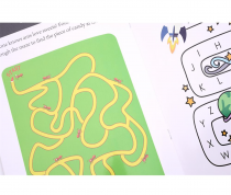 Ormond A4 14pg Wipe Clean Activity Book - Mazes