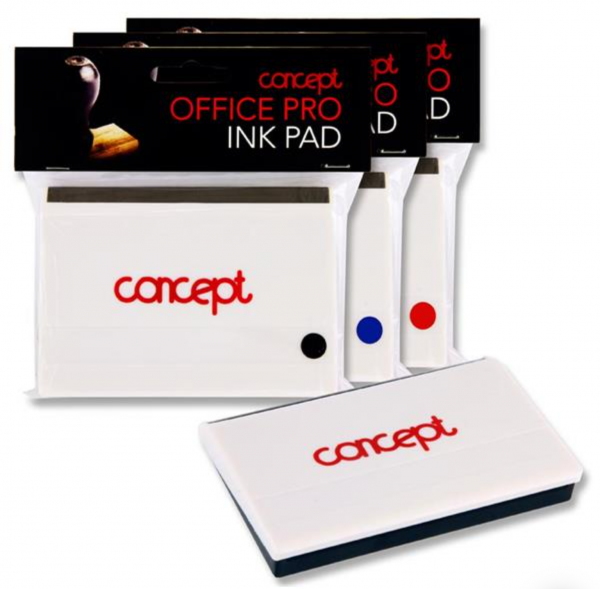 Concept Office Pro Ink Pad 3 Asst