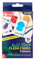 Ormond Education Flash Card 36 Cards - Color