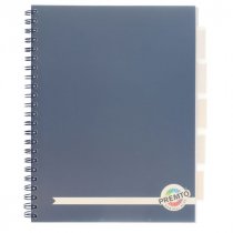 Premto A4 250pg PP 5 Subject Project Book 5 Asst.