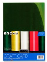 Icon Pkt.8 A4 220gsm Craft Card - Mirror