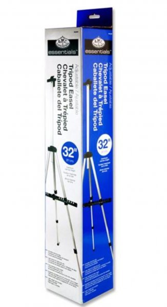 Essentials 32" Aluminium Artist Tripod Table Easel