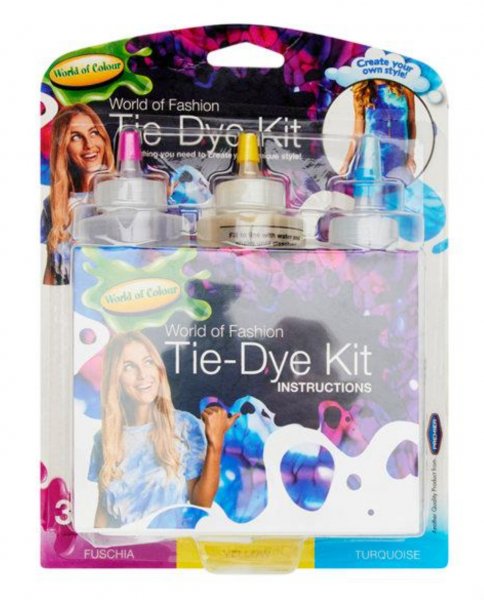 Woc Tie-dye Kit - Fuschia/yellow/turquoise